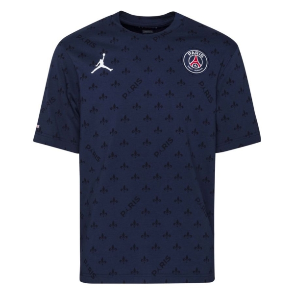 Paris Saint-germain T-shirt Statement - Navy/wit - Nike, maat X-Large