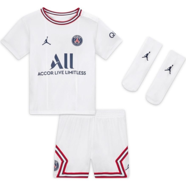 Paris Saint-Germain 4e Shirt Jordan x PSG 2022 Baby-Kit Kinderen