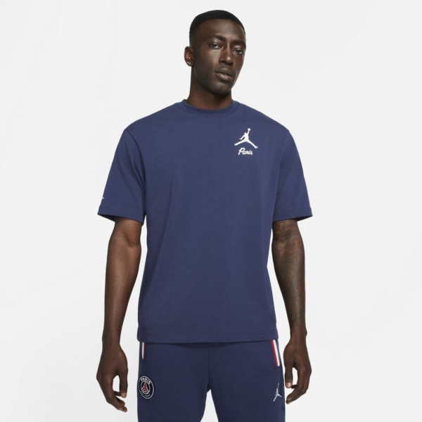 Paris Saint-germain T-shirt Statement Jordan x Psg - Navy - Nike, maat XL: 158-170 cm