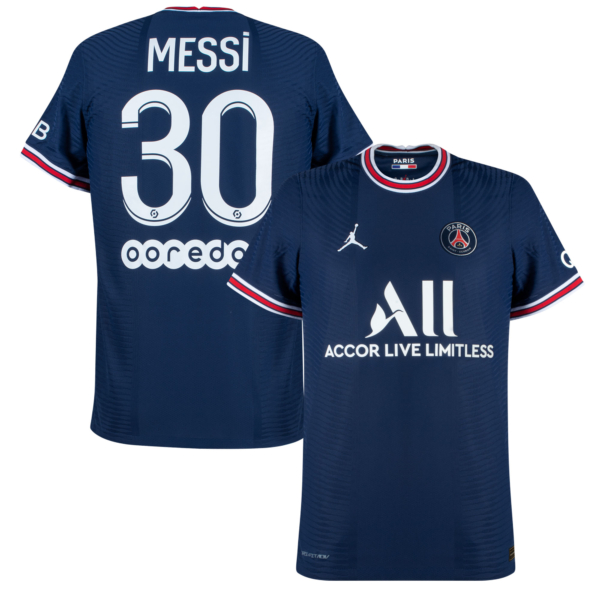 Paris Saint Germain Shirt Thuis 2021-2022 + Messi 30