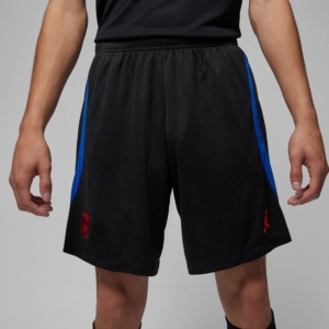 Paris Saint-germain Trainingsshorts Dri-fit Strike Jordan x Psg - Zwart Blauw/rood - Nike, maat X-Large