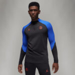 Paris Saint Germain x Jordan Brand Dri-Fit Strike Training Sweater 2022-2023 - Zwart/ Blauw - XL