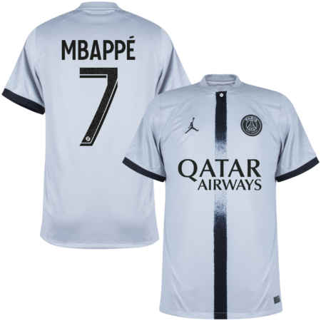 Paris Saint Germain Shirt Uit 2022-2023 + Mbappé 7