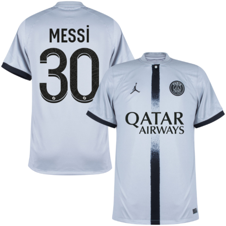 Paris Saint Germain Shirt Uit 2022-2023 + Messi 30 - L