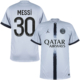 Paris Saint Germain Shirt Uit 2022-2023 + Messi 30 - XL