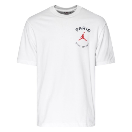 Paris Saint-germain T-shirt Logo Jordan x Psg - Wit - Nike, maat Medium
