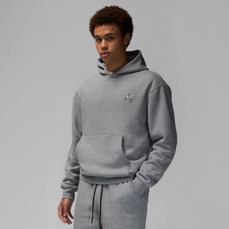 Nike Hoodie Jordan Essentials Fleece - Grijs/Wit