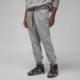 Nike Trainingsbroek Jordan Essentials Fleece - Grijs/zwart/wit, maat Medium